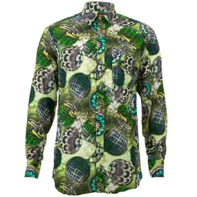 Regular Fit Long Sleeve Shirt - Disco Balls