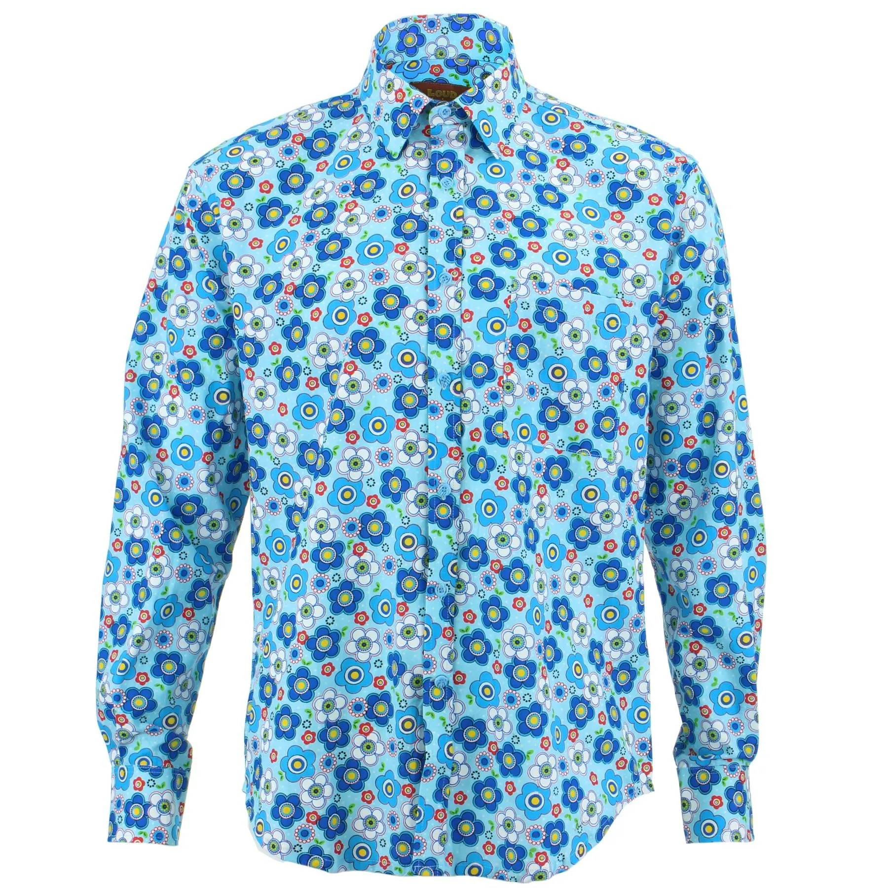 Regular Fit Long Sleeve Shirt - Floral