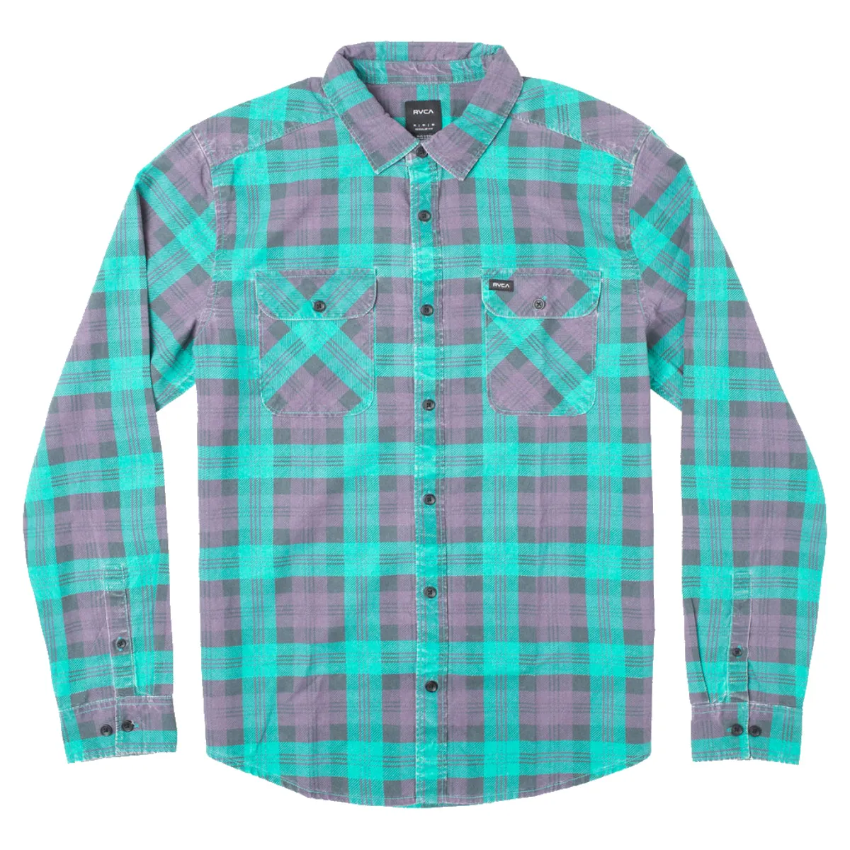 RVCA Panhandle Long Sleeve Flannel Shirt