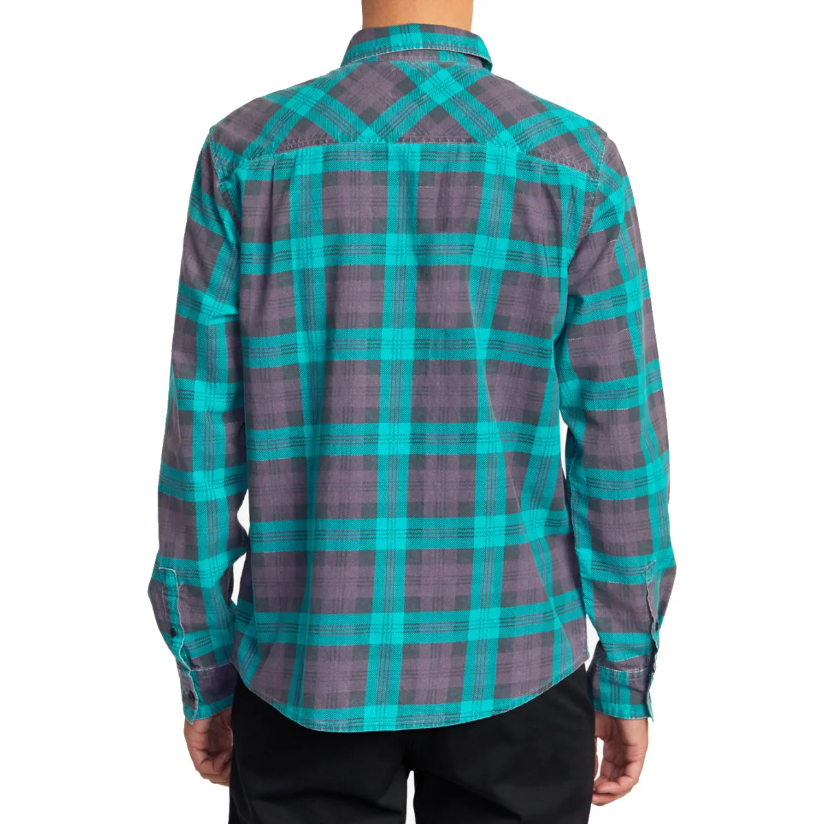 RVCA Panhandle Long Sleeve Flannel Shirt