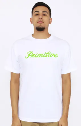 Signature Script T-Shirt - White