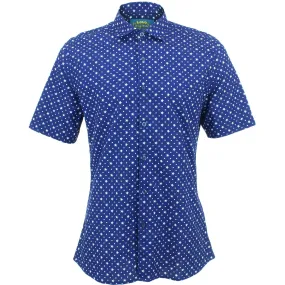 Slim Fit Short Sleeve Shirt - Polka Stars