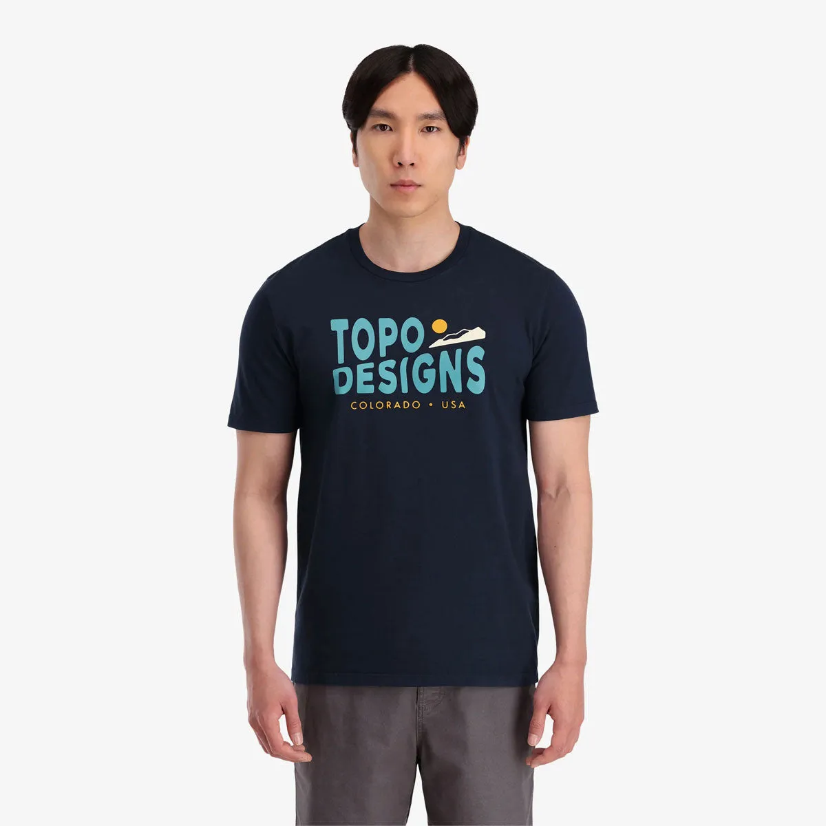 Topo Designs : Sunrise Tee Men's : Natural