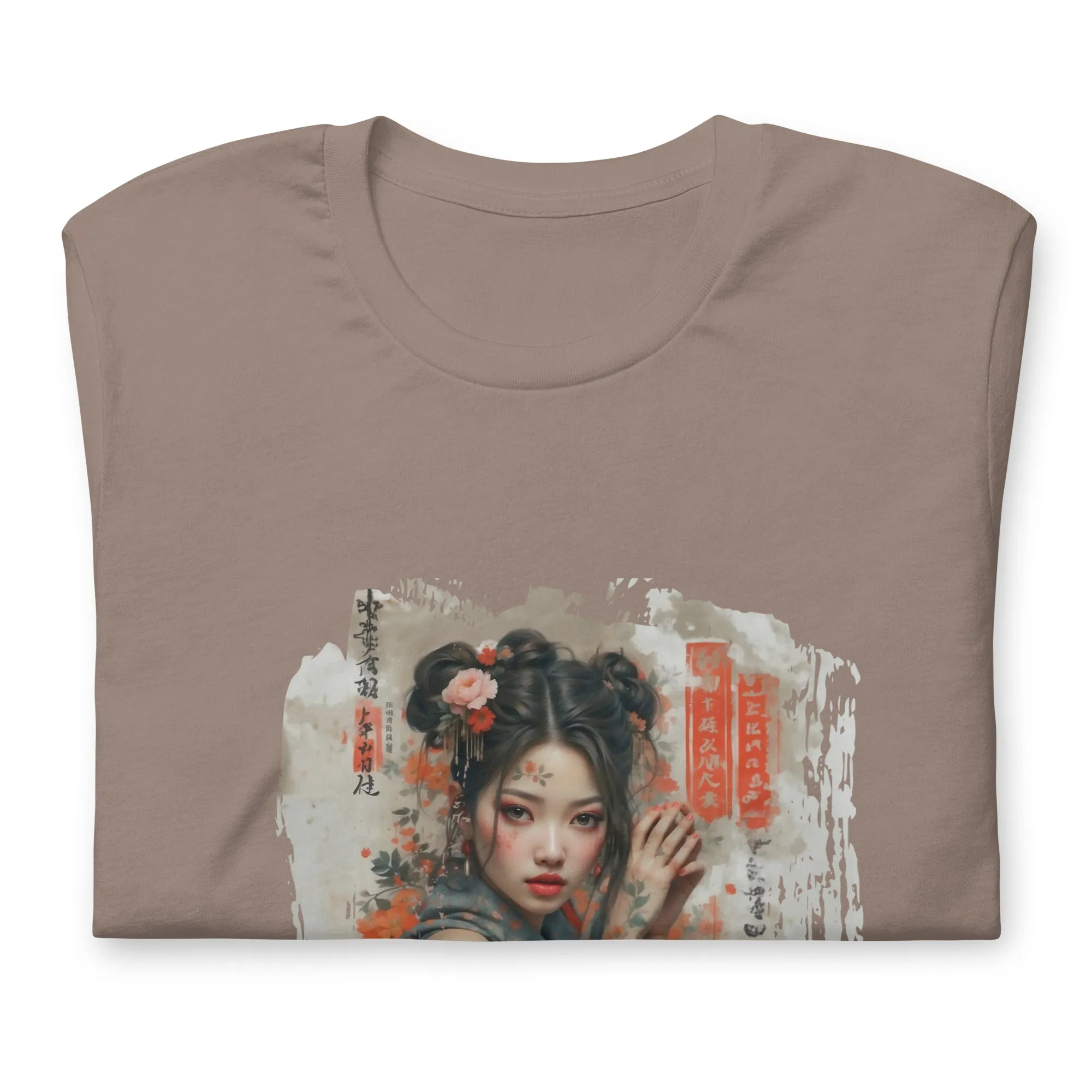 Unisex t-shirt - Samurai Bloom