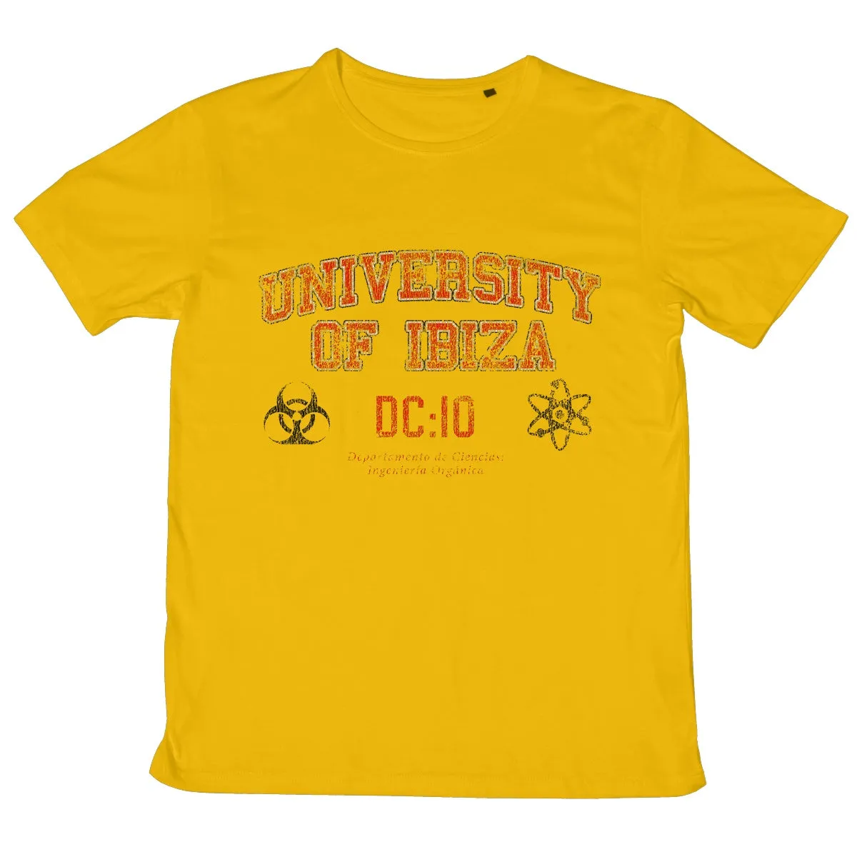 University of Ibiza Men's T-shirt Science Department