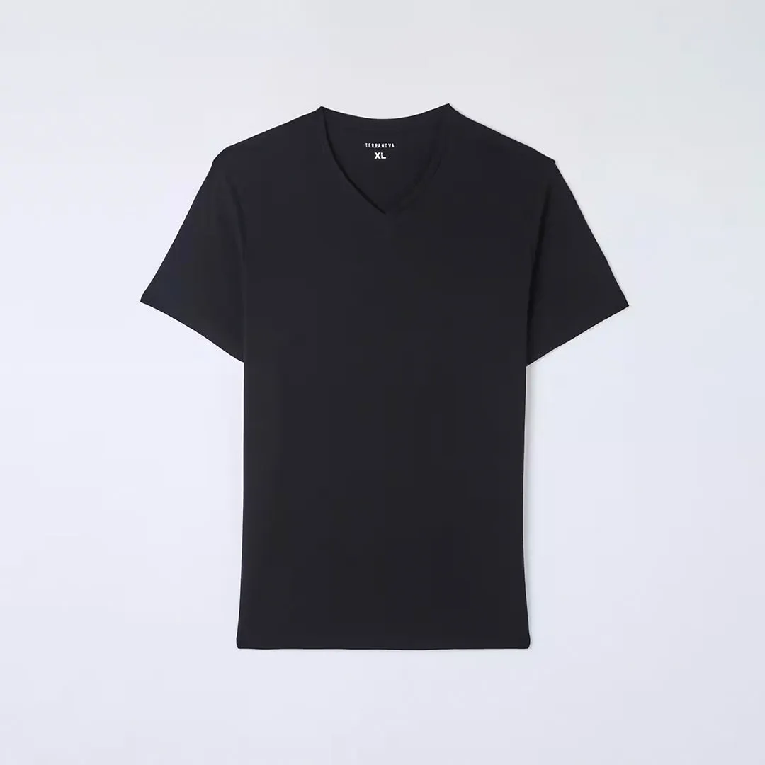 V-Neck Short Sleeve T-Shirt