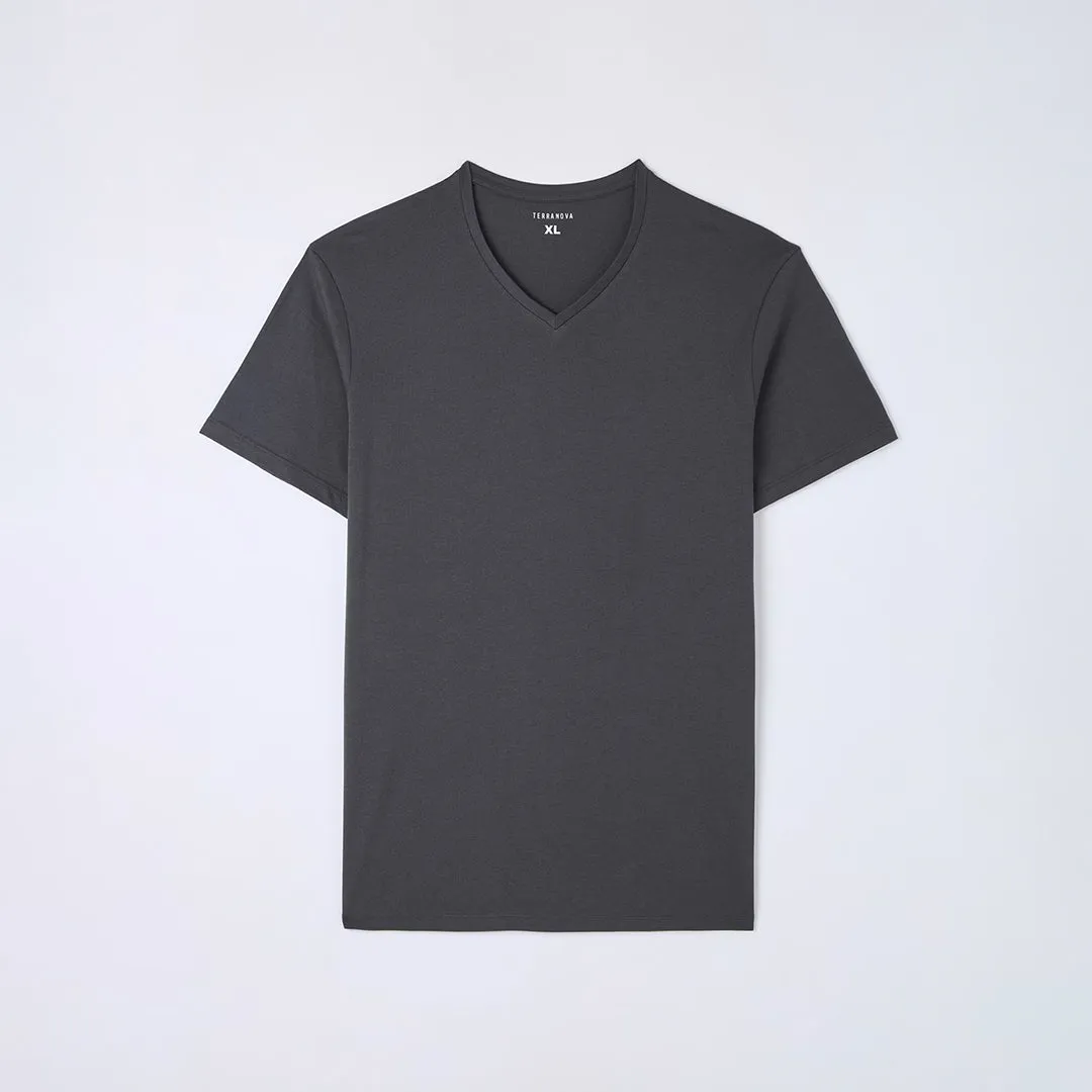 V-Neck Short Sleeve T-Shirt