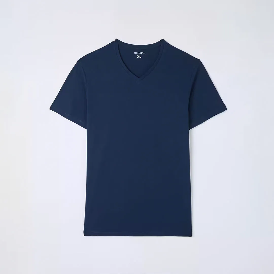 V-Neck Short Sleeve T-Shirt