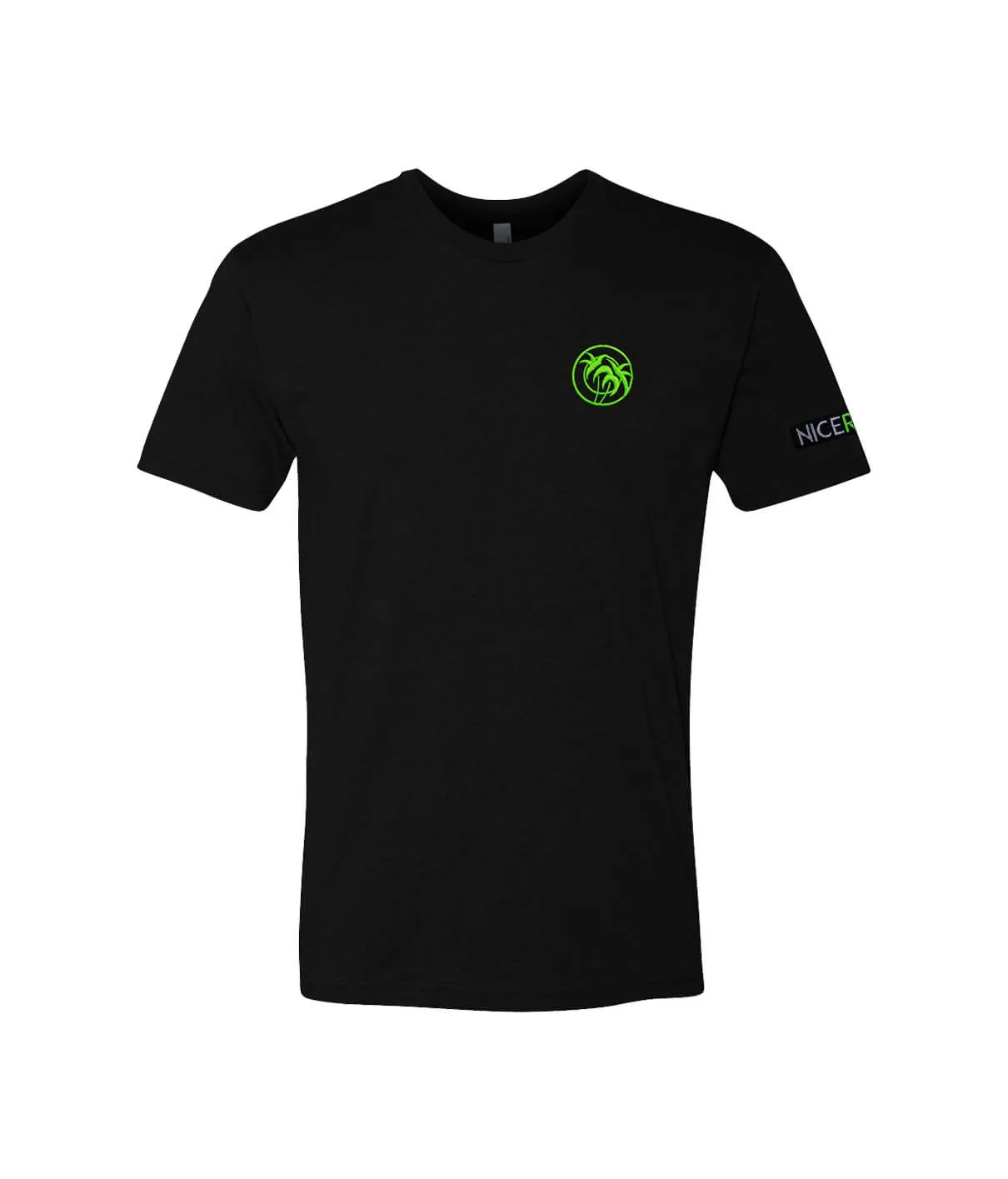 Verde Palm - Black Next Level Men's 100% Cotton Short Sleeve T-Shirt