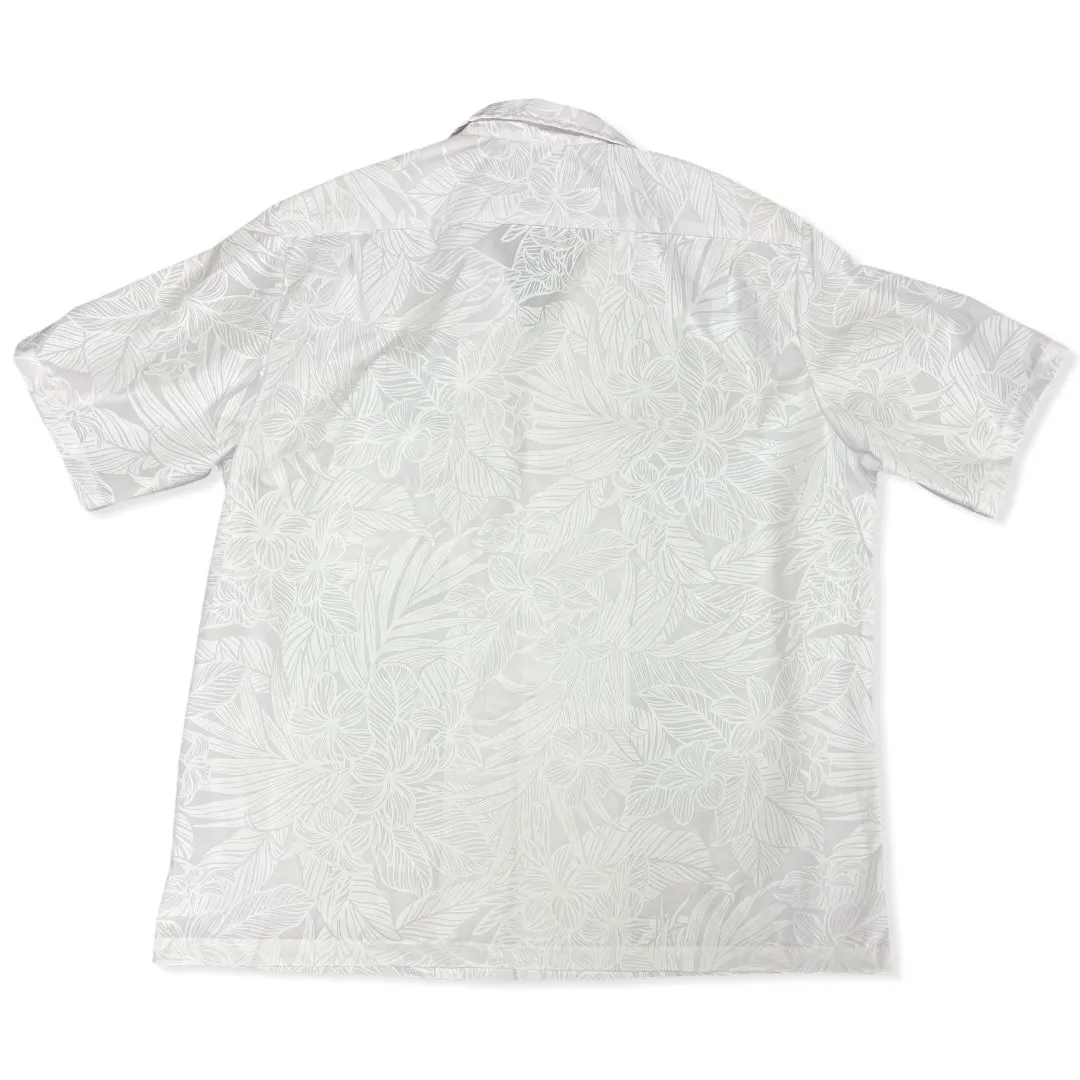 White Hawaiian Shirts | Plumeria 011