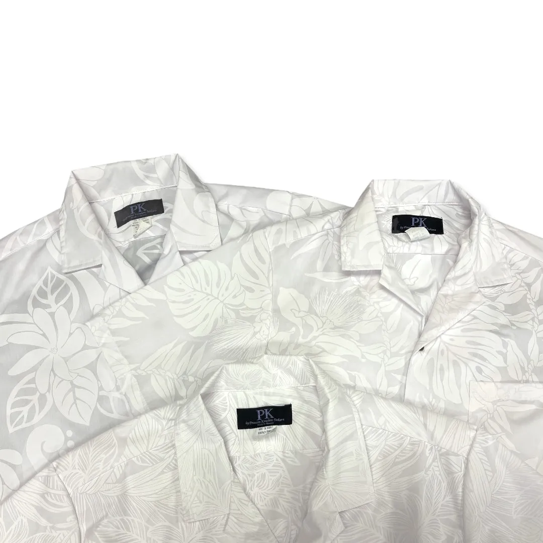 White Hawaiian Shirts | Plumeria 011