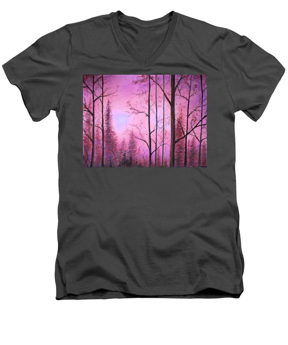 Woods - Men's V-Neck T-Shirt