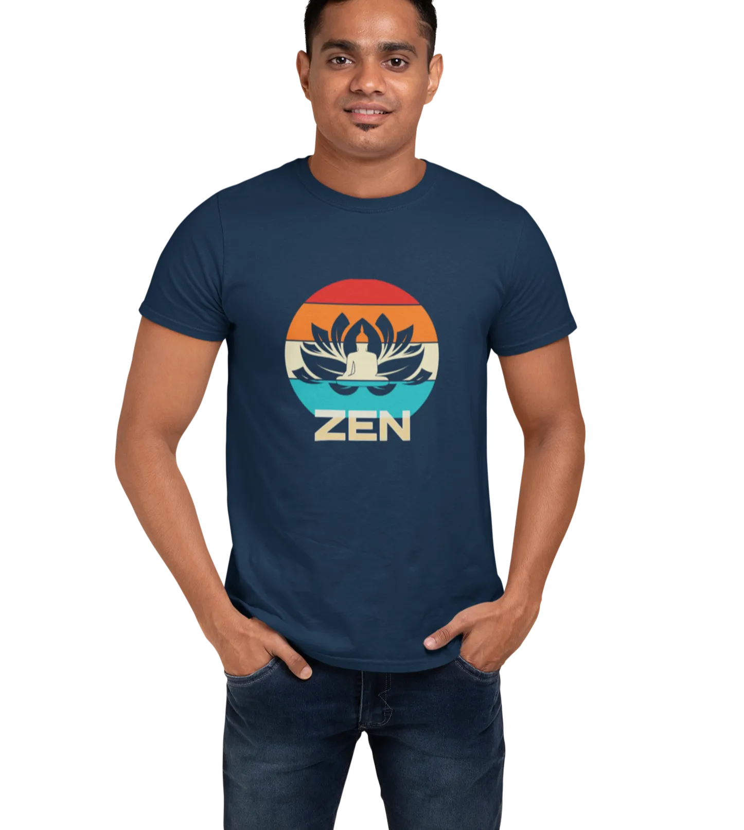 Yoga Zen Graphic Men's T Shirt D28