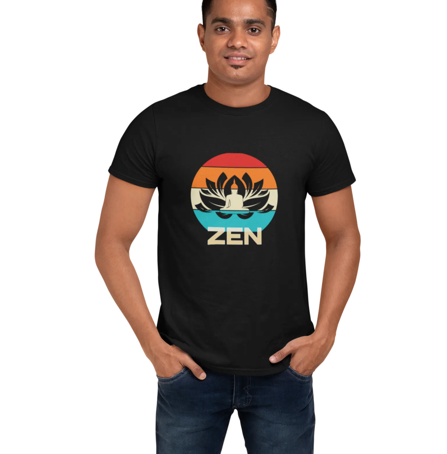 Yoga Zen Graphic Men's T Shirt D28